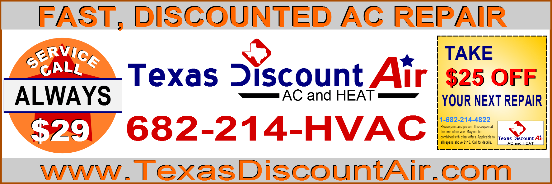 furnace repair Heater not working coupon for $25 discount